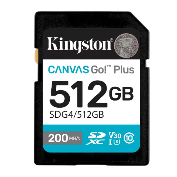 Memoria Micro Sdxc 512GB Kingston Clase 10 200 MB/S / 160 MB/S SDCG4/512GB Para Juegos…