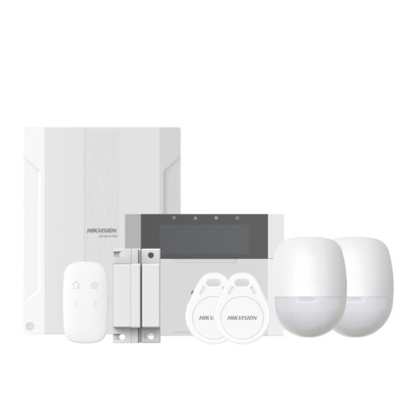 Kit de Alarma Cableada Hikvision DS-PHA64-KIT-WB(B)(O-STD) (E) ax Hybrid Pro Kit 314300673