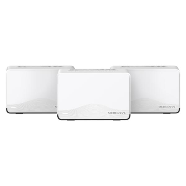 Router Mercusys Halo H27BE(3-PACK) Dual Band 2.4/5 Ghz 3600 Mbps Wifi 7 Mesh Puertos…